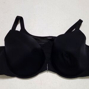 Torrid Black Front Closure Plunge Underwire Bra with Adjustable Straps size42DDD
